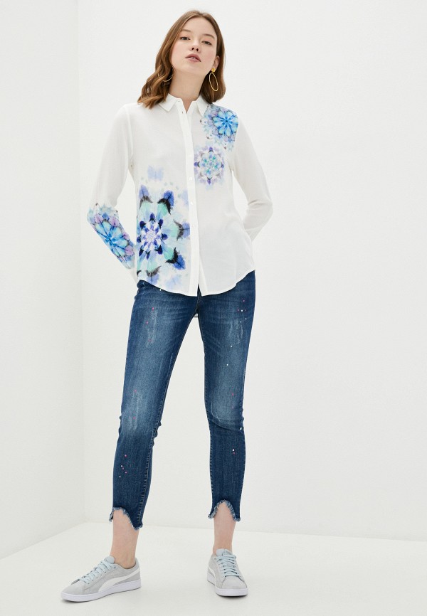 

Рубашка Desigual, Белый, Desigual DE002EWHTYG3
