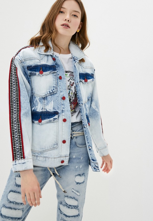

Куртка джинсовая Desigual, Голубой, NEW TALENTED