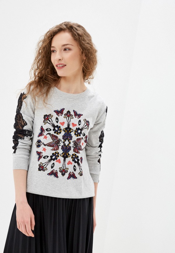 

Джемпер Desigual, Серый, Desigual DE002EWHTYJ4