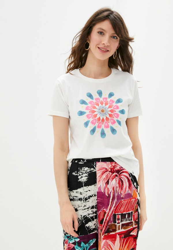 

Футболка Desigual, Белый, Desigual DE002EWHUAD4