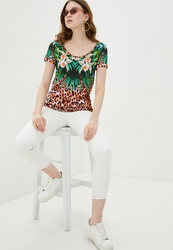

Футболка Desigual, Мультиколор, Desigual DE002EWHUAE0
