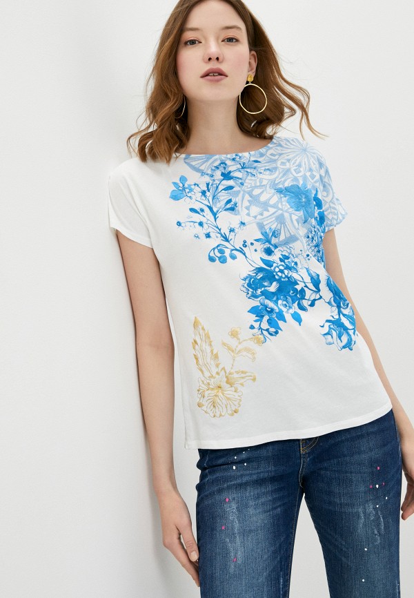 

Футболка Desigual, Белый, Desigual DE002EWHUAE4