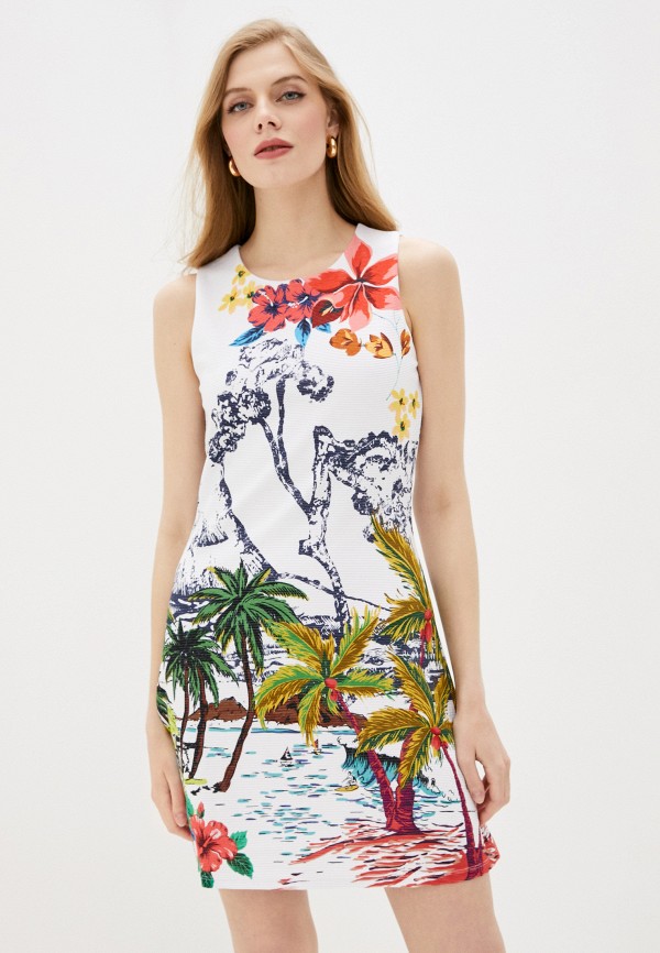 

Платье Desigual, Белый, Desigual DE002EWHUAS7