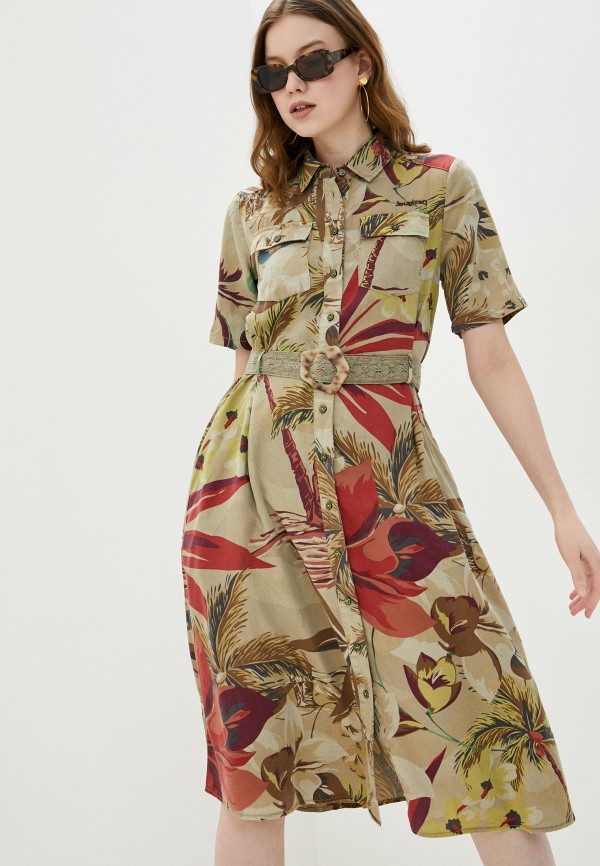 

Платье Desigual, Хаки