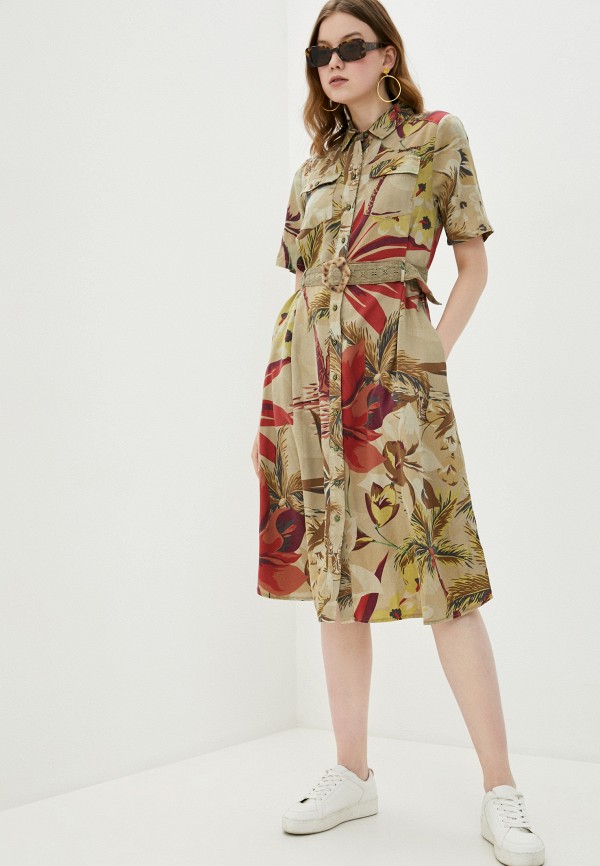 

Платье Desigual, Хаки, Desigual DE002EWHUAT2