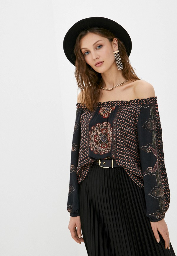 

Блуза Desigual, Черный, Desigual DE002EWJXIK8