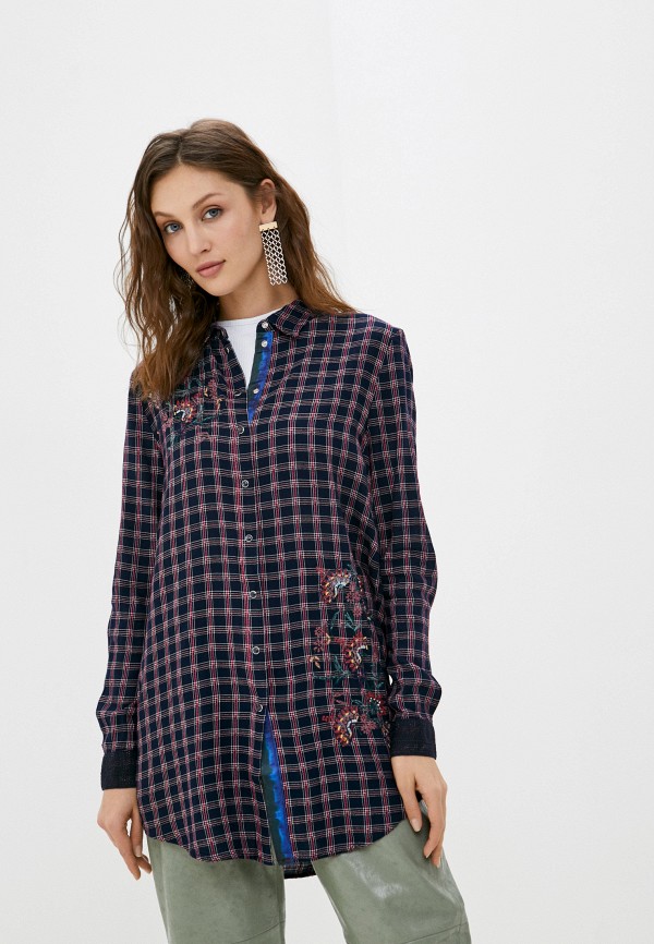 

Рубашка Desigual, Синий, Desigual DE002EWJXIL7