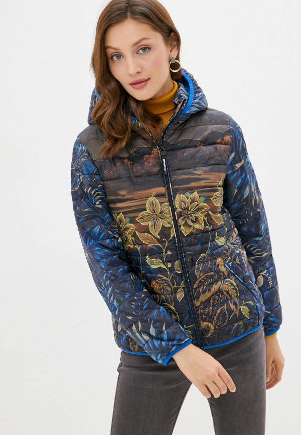 

Куртка утепленная Desigual, Синий, Desigual DE002EWJXIM7
