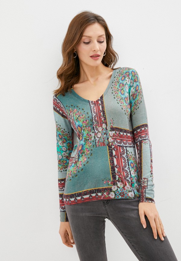 

Пуловер Desigual, Бирюзовый