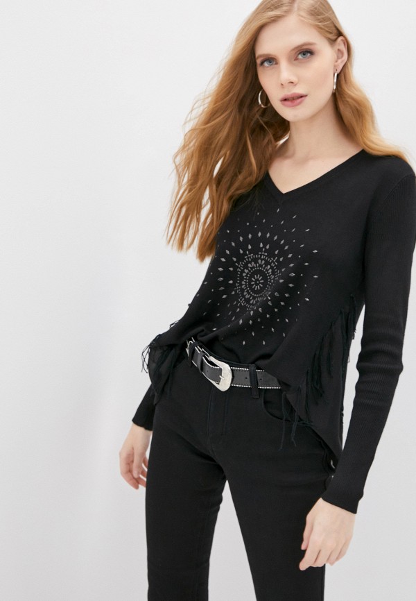 

Пуловер Desigual, Черный, Desigual DE002EWJXIR6
