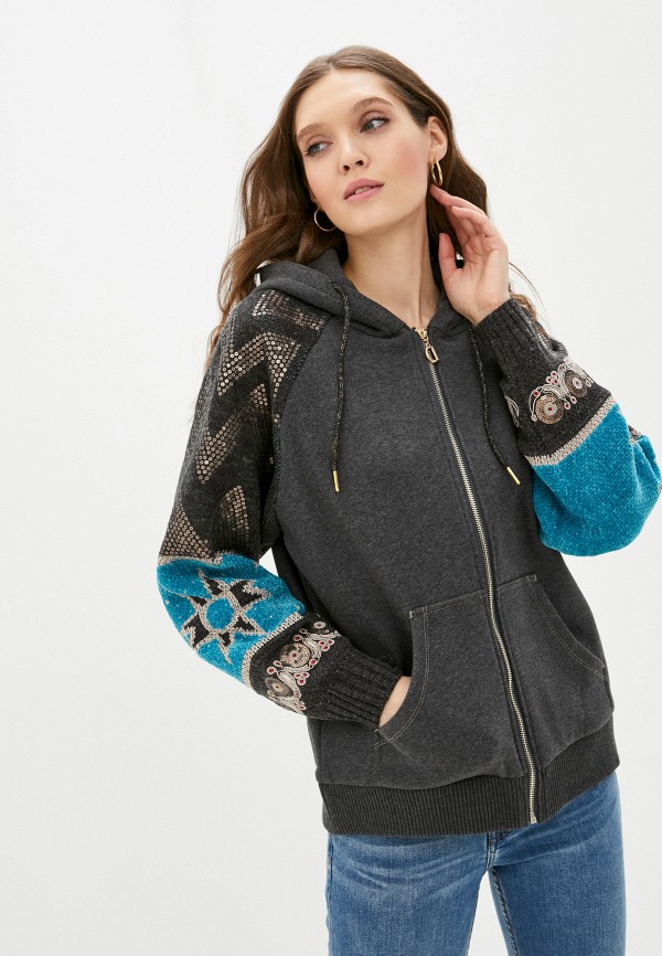 

Толстовка Desigual, Серый, Desigual DE002EWJXIS4