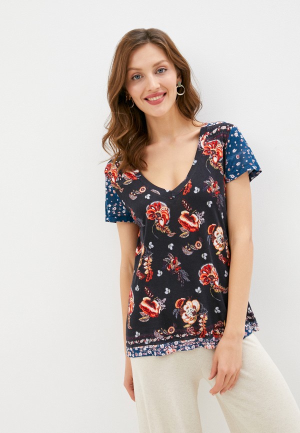 

Футболка Desigual, Синий, Desigual DE002EWJXIT2