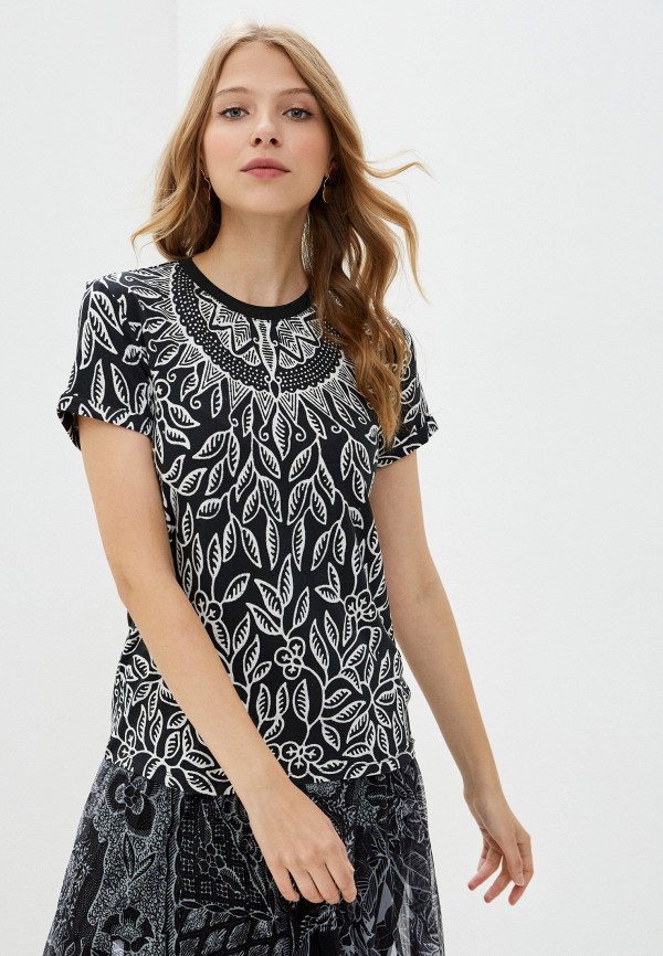 

Футболка Desigual, Черный, Desigual DE002EWJXIU4