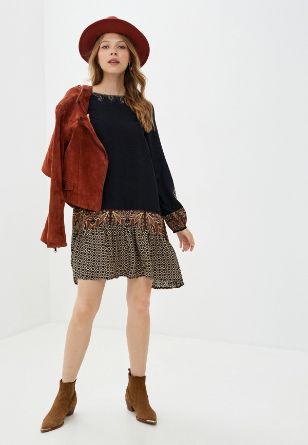 

Платье Desigual, Черный, Desigual DE002EWJXIW4
