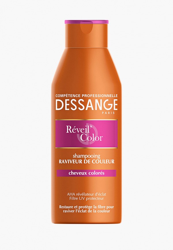 

Шампунь Dessange, Прозрачный, Reveil Color, для окрашенных волос, 250 мл