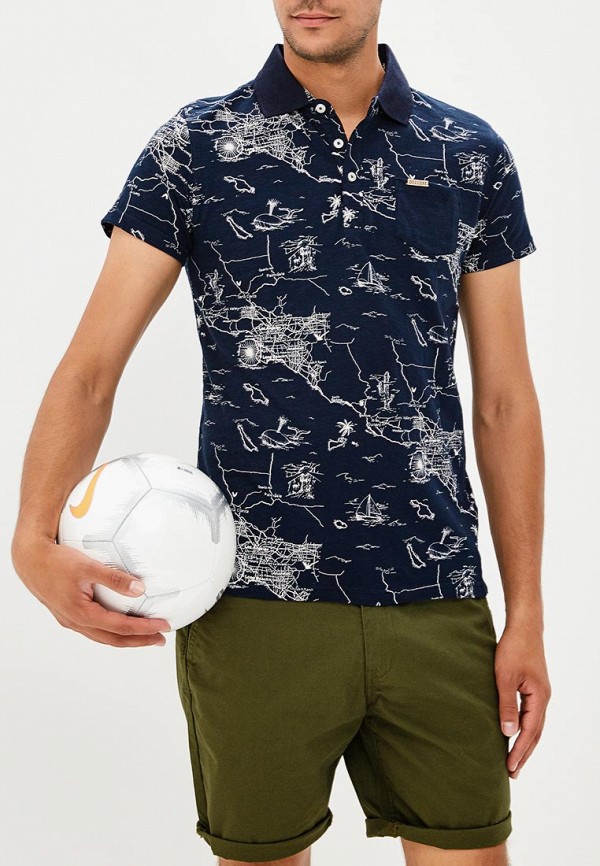 Поло  - синий цвет