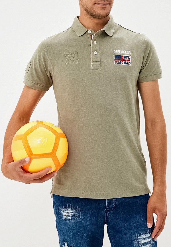 Поло  - хаки цвет