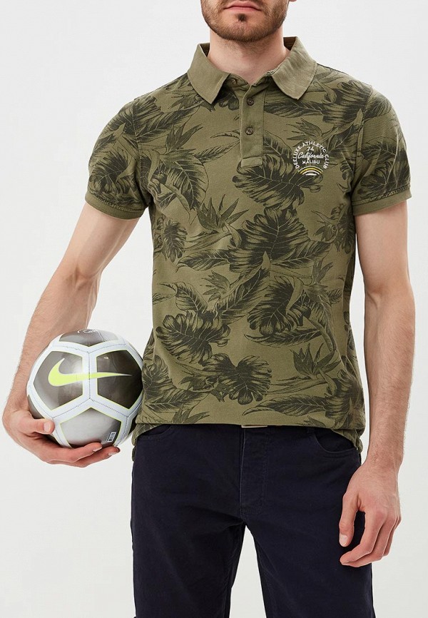 Поло  - хаки цвет