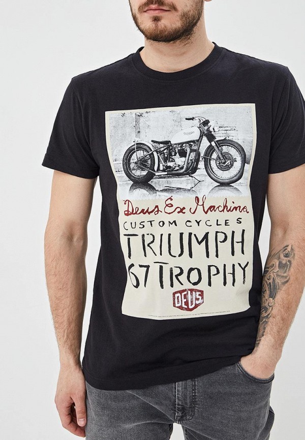 

Футболка Deus ex Machina, Черный