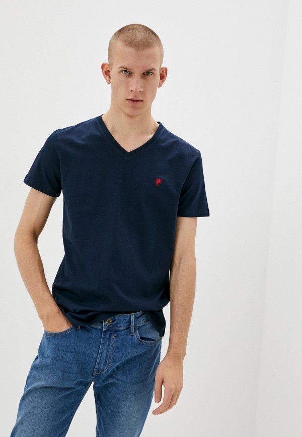 

Футболка Denim Culture, Синий, Denim Culture DE054EMJZCE6