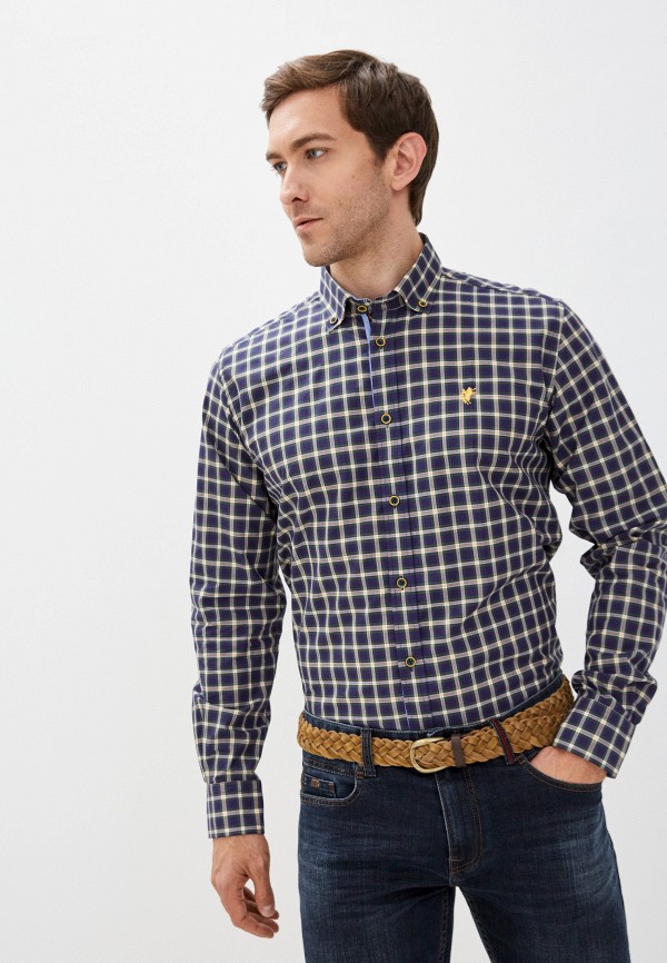 

Рубашка Denim Culture, Синий, Denim Culture DE054EMJZCF9