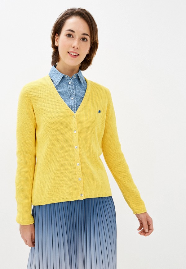 

Кардиган Denim Culture, Желтый, Denim Culture DE054EWJYYV4