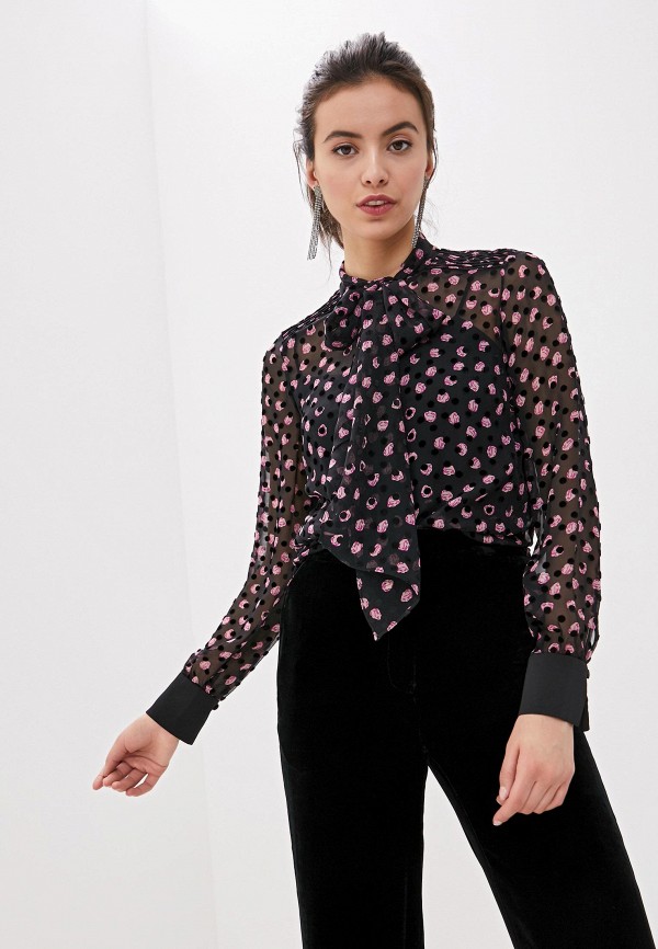

Блуза Diane von Furstenberg, Черный, DVF MINNIE