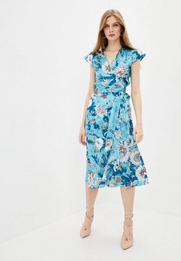 

Платье Diane von Furstenberg, Голубой, DVF GWENDOLYN