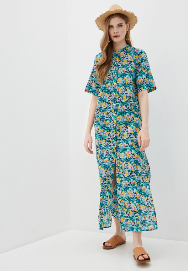 

Платье пляжное Diane von Furstenberg, Голубой, DVF X ONIA RENEE DRESS