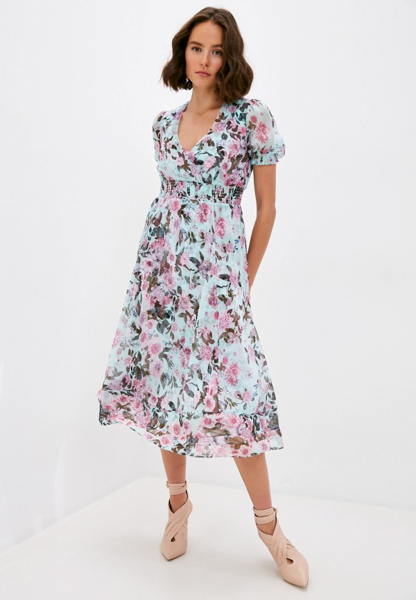 

Платье Diane von Furstenberg, Голубой, DVF PALMER