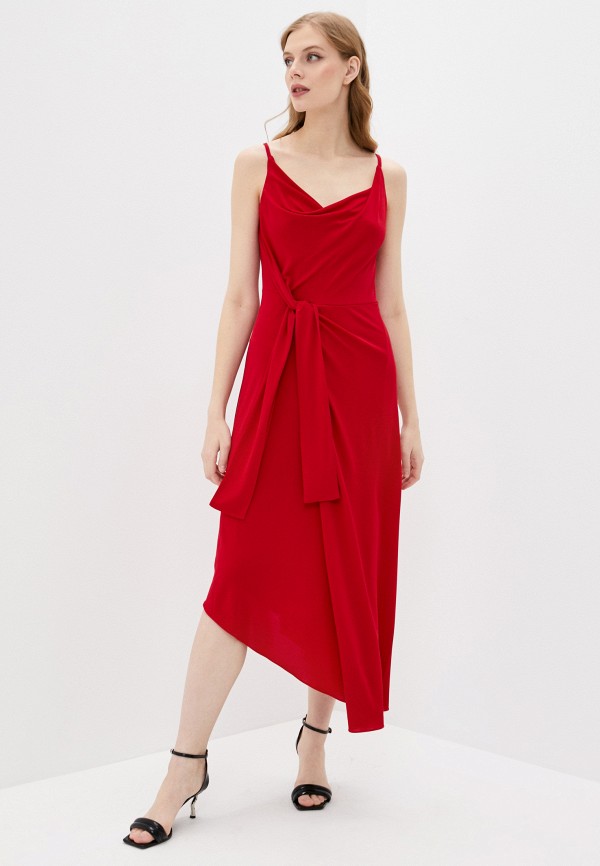 Платье Diane von Furstenberg красный DVF DS4O002 DI001EWMEZI4