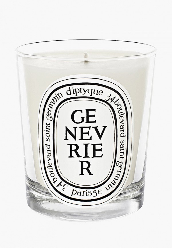 

Свеча ароматическая Diptyque, Белый, Genevrier/Можжевельник, 190 г