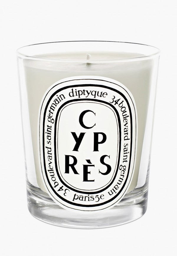 

Свеча ароматическая Diptyque, Белый, CYPRES candle 190 г