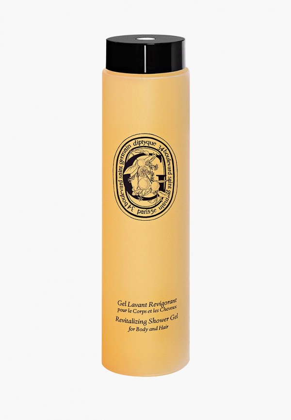 

Гель для душа Diptyque, Прозрачный, Revitalizing shower gel for hair and body 200 мл