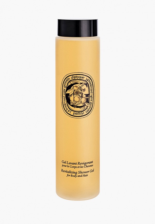 

Гель для душа Diptyque, Прозрачный, восстанавливающий, для волос и тела, REVITALIZING SHOWER GEL FOR HAIR AND BODY 200 мл