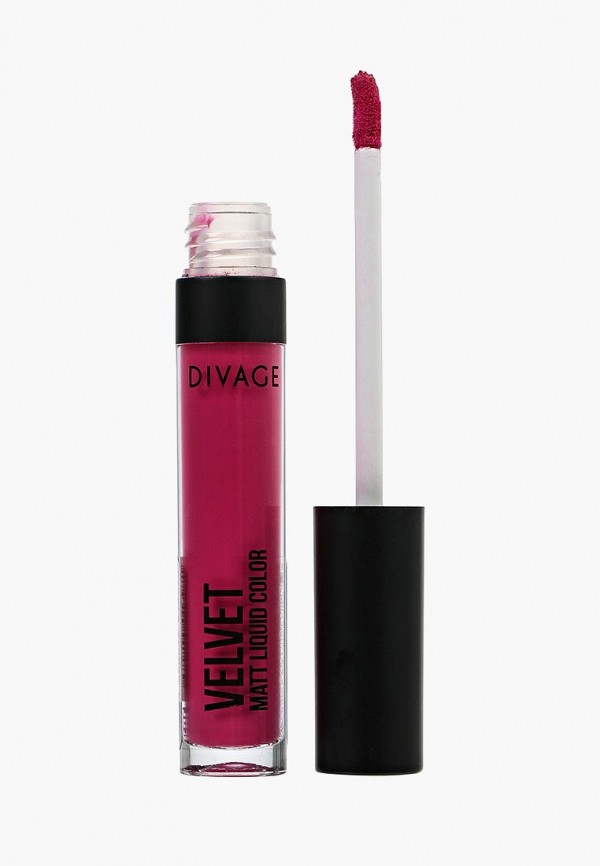 

Помада Divage, Розовый, Жидкая Матовая Liquid Matte Lipstick Velvet № 04