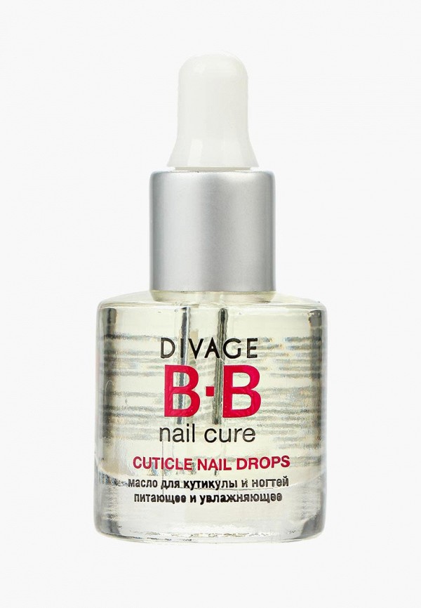 

Масло для ногтей и кутикулы Divage, Белый, питающее и увлажняющее Cuticle nail drops
