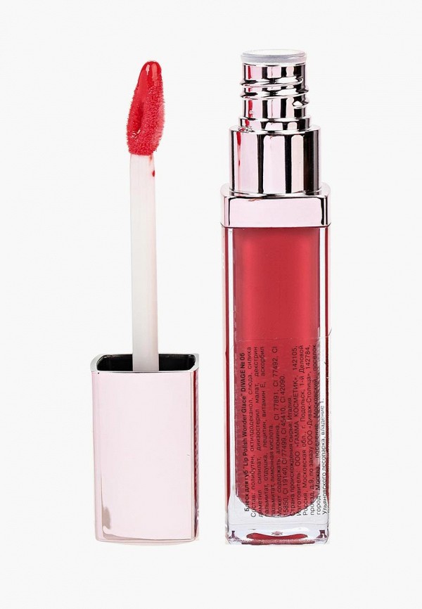 

Блеск для губ Divage, Красный, Lip polish Wonder Glace № 06