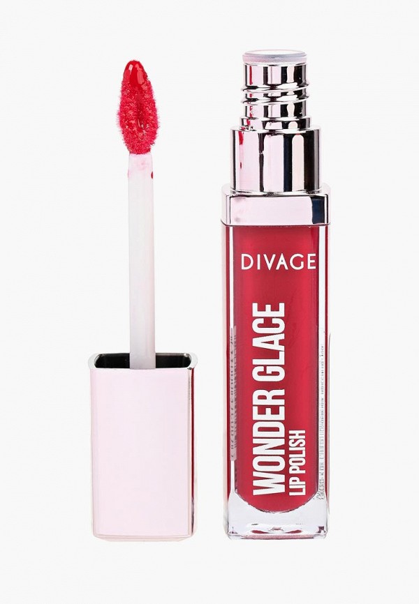 

Блеск для губ Divage, Красный, Lip polish Wonder Glace № 07