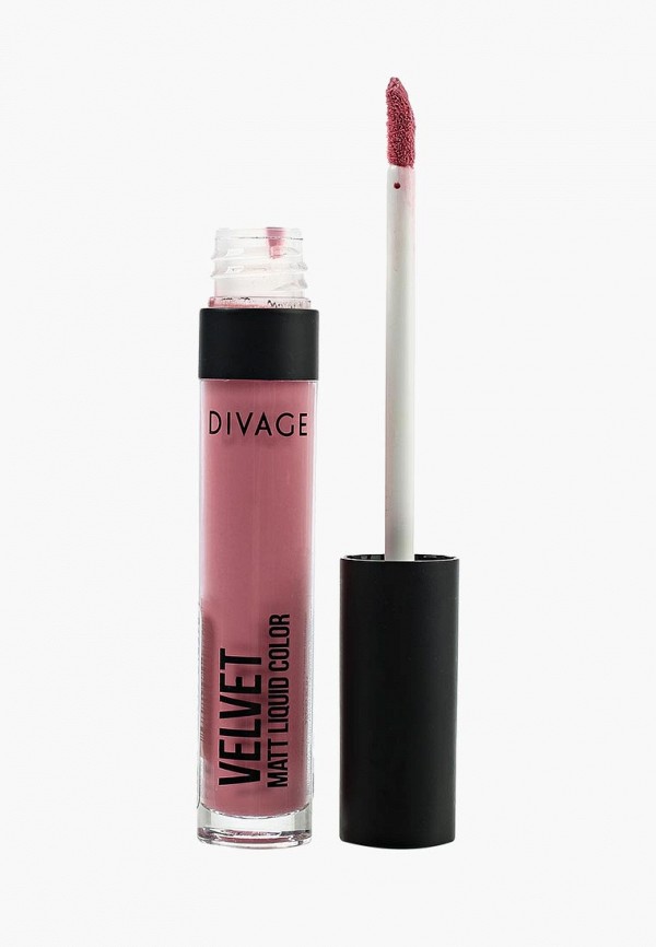 

Помада Divage, Розовый, Liquid Matte Lipstick Velvet № 07
