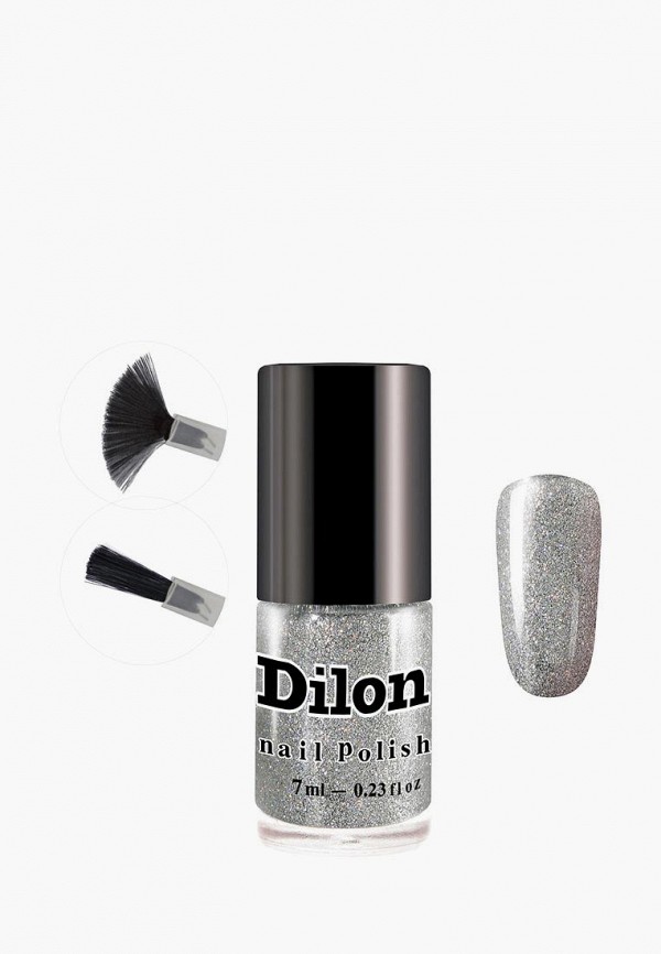 

Лак для ногтей Dilon, Серебряный, "Блеск" тон 2835 7 мл