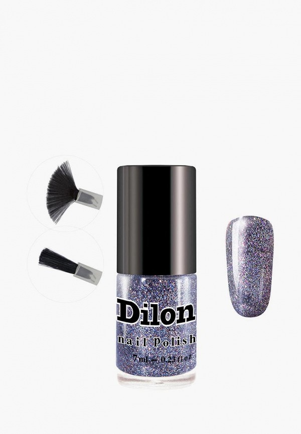 

Лак для ногтей Dilon, Фиолетовый, "Блеск" тон 2842 7 мл