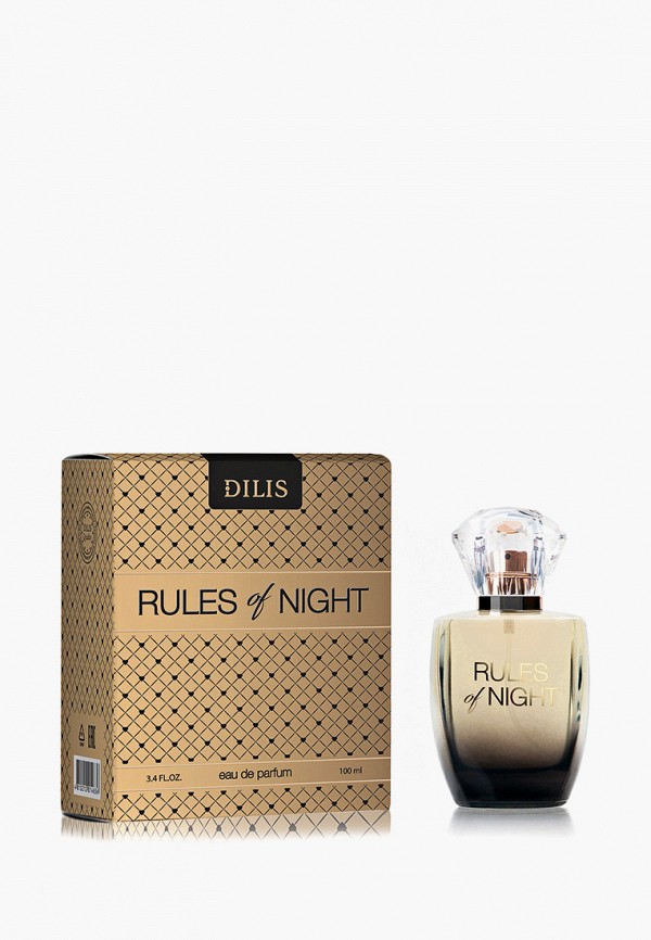

Парфюмерная вода Dilis Parfum, Прозрачный, "Rules of Night", 100 мл