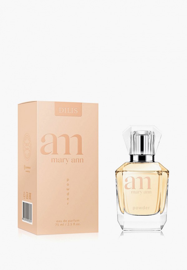 

Парфюмерная вода Dilis Parfum, Прозрачный, "Mary Ann powder", 75 мл