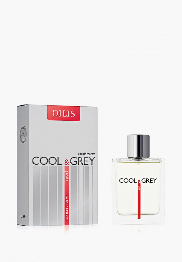 

Туалетная вода Dilis Parfum, Прозрачный, "Cool & Grey Sport" (Кул энд Грэй Спорт) 100 мл