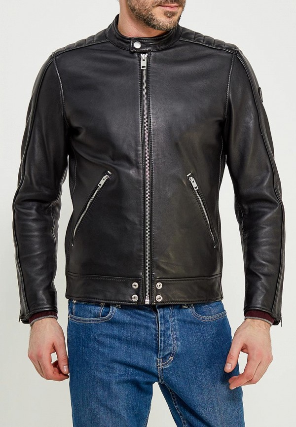 

Куртка кожаная Diesel, Черный