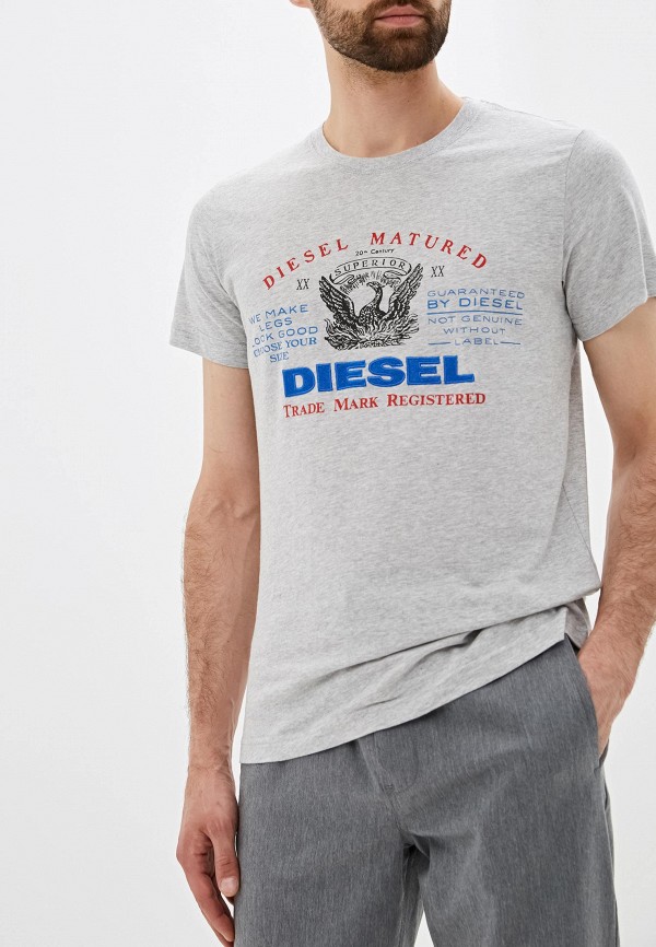 

Футболка Diesel, Серый