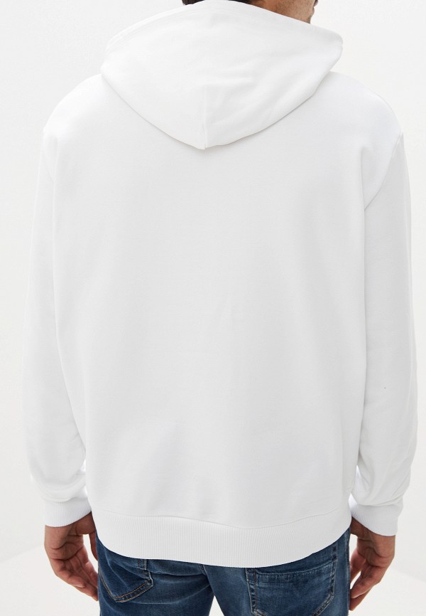 белое худи спина. толстовка белая вид сзади. белое худи спина. Gildan худи heavy blend. белая толстовка.