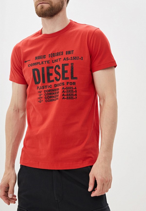 

Футболка Diesel, Красный