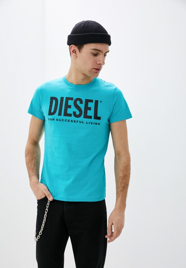 

Футболка Diesel, Бирюзовый